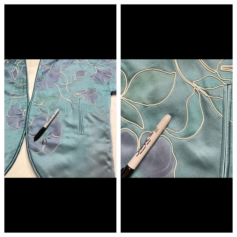 Ulla Maija Maki Silk Hand Painted Kimono - Picture 16 of 16